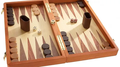 Backgammon Koffer aus Holz
